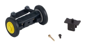 Faller 163018 - H0 - Vorderachse für VW Käfer Post - komplett montiert